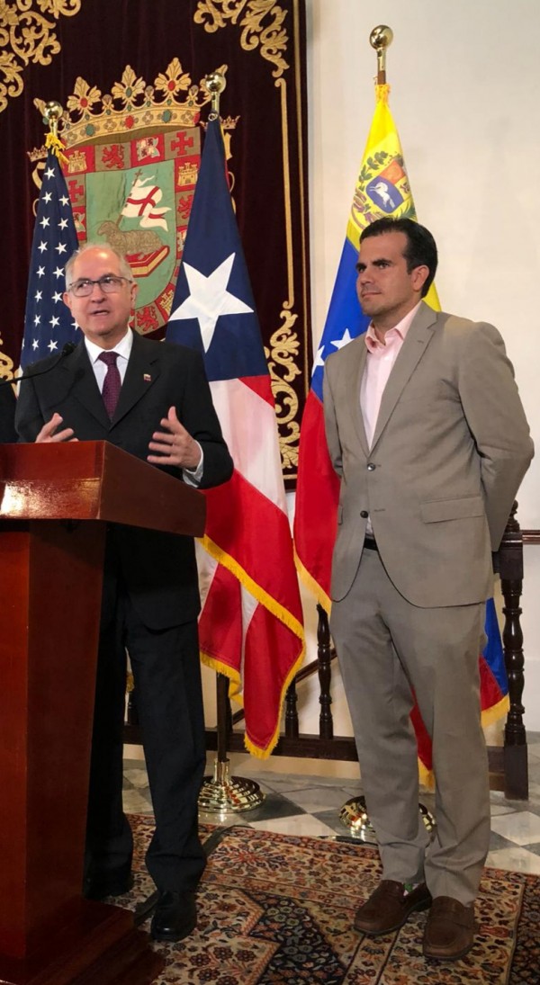 Antonio Ledezma: Estamos satisfechos por la llegada de ayuda humanitaria de Puerto Rico
