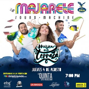 "M&uacute;sica en la Terraza" baila con Majarete Sound Machine