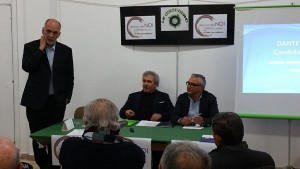 Taranto - Presentata la lista &laquo;Diamoci del noi&raquo; che appoggia Dante Capriulo