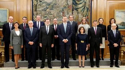 Spain's new cabinet is sworn in