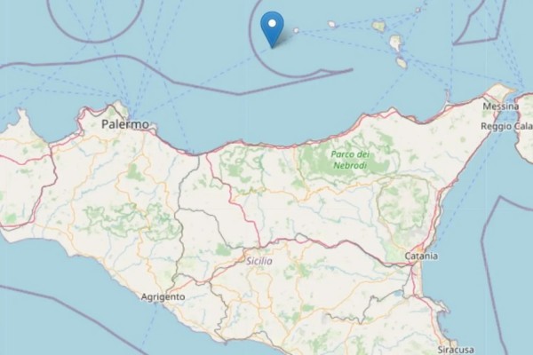 Epicentro delle forti scosse di terremoto