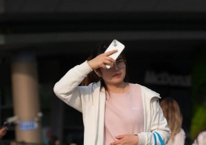 Caldo estremo in Cina