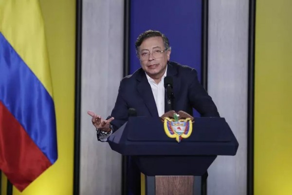 El presidente colombiano, Gustavo Petro.