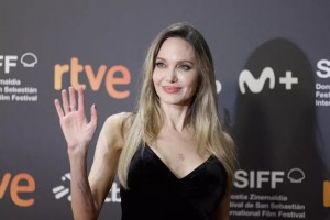 Angelina Jolie en el festival de cine de San Sebastián