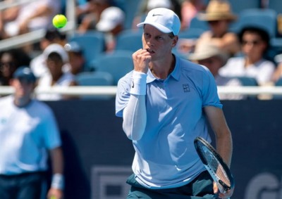 Il tennista italiano Jannik Sinner, numero uno del mondo,