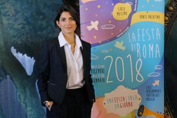 Alcaldesa Virginia Raggi presenta "La Fiesta de Roma"