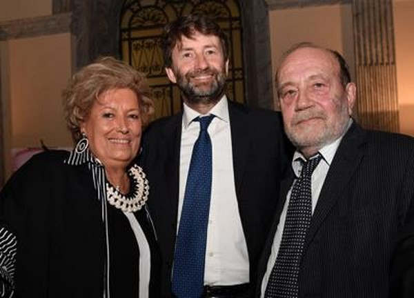 Carla Fendi, Dario Franceschini e Giorgio Ferrara