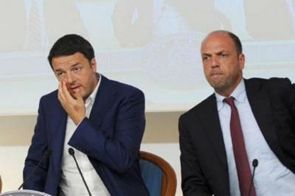 Alfano: &laquo;Finita collaborazione col Pd&raquo; Renzi? &laquo;Pressioni per far cadere Governo&raquo;