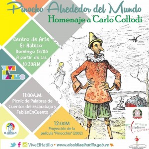 Pinocho Alrededor del Mundo: Exposici&oacute;n que llega a El Hatillo para toda la familia
