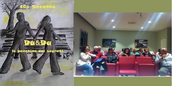 Ida Secondo e il suo &laquo;Da&amp;Da la panchina dei segreti&raquo;  presentato al Cubo In da Falanthra Onlus