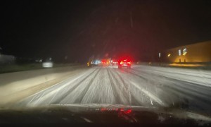 Gelo e neve sull'Italia. L'inverno &egrave; tornato