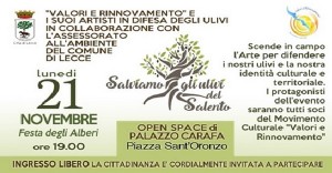 Lecce - "Salviamo gli ulivi del Salento"