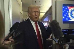 Il presidente degli Stati Uniti, Donald Trump