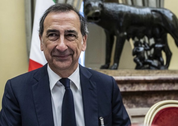 l sindaco di Milano Giuseppe Sala