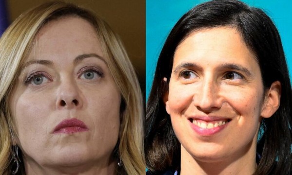 Giorgia Meloni e Elly Schlein