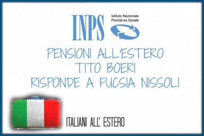 Pensioni all'estero: Tito Boeri risponde a Fucsia Nissol