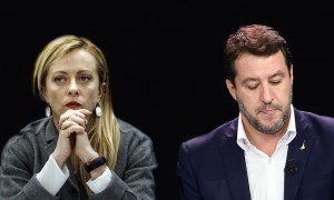 Giorgia Meloni e Matteo Salvini