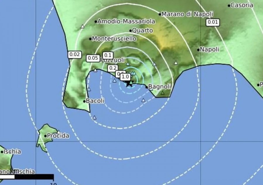 Sisma ai Campi Flegrei