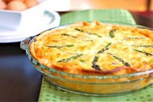 Quiche de espárragos   