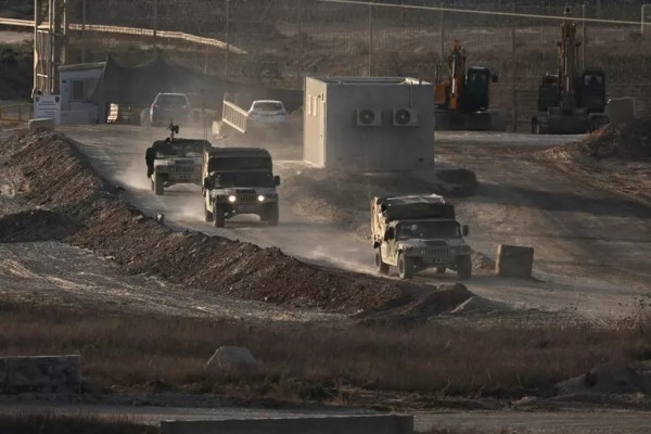 Fuerzas israel&iacute;es desplegadas en Gaza