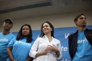 Mar&iacute;a Corina Machado: Estamos decididos a enfrentar y sacar al r&eacute;gimen criminal de esta tierra de gracia