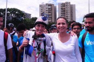 Machado: Luego de 60 d&iacute;as de lucha, arreciaremos la presi&oacute;n hasta que cedan los pilares del r&eacute;gimen