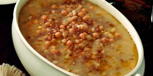 Mesci&uuml;a,  plato t&iacute;pico  de La Spezia