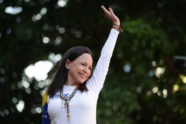 Maria Corina Machado leader dell'opposizione venezuelana