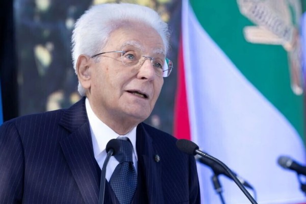 Il presidente della Repubblica Sergio Mattarella