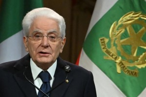 Il presidente della Repubblica Sergio Mattarella