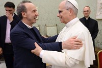  Roberto Benigni e Papa Leone XIV