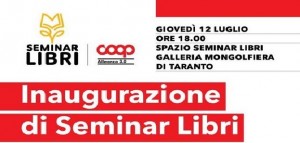 Taranto - Il 12 Luglio 2018 alla Mongolfiera si inaugura il Seminar Libri, con &laquo;L'amore al Tempo delle Favole &raquo; di Antonella Colucci