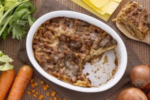 Los vincisgrassi emblemas de la cocina de las Marcas.