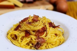 Italianos prefieren pasta "a la carbonara"