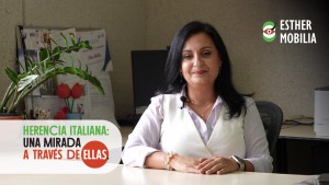 Esther Mobilia profesora de historia, en la Universidad Central de Venezuela
