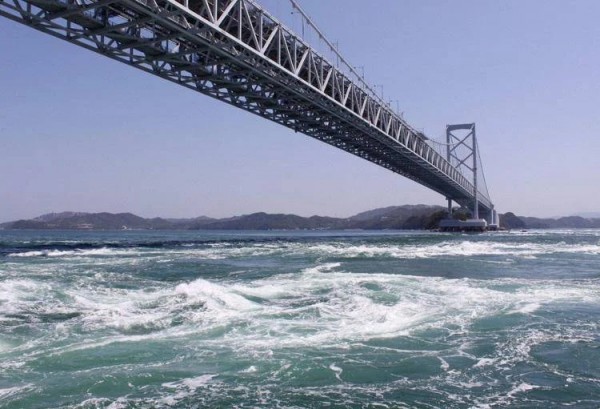 Tratto di mare in Giappone