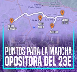 Unidad: Marcha del 23 de enero, un hecho hist&oacute;rico por el rescate de la democracia en Venezuela