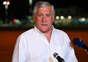 Il vicepremier e ministro degli Esteri italiano, Antonio Tajani
