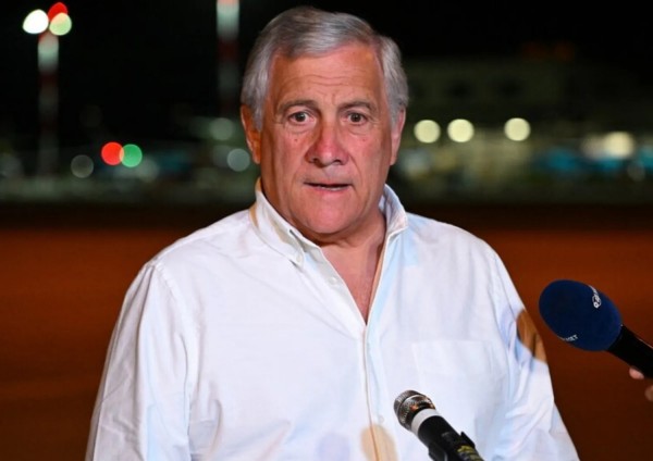 Il vicepremier e ministro degli Esteri italiano, Antonio Tajani