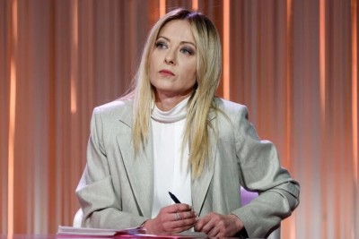 Cristiano Minichiello / AGF - Giorgia Meloni (Foto corredata articolo AGI)