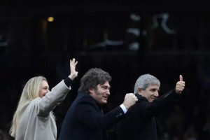 Il presidente dell'Argentina Javier Milei