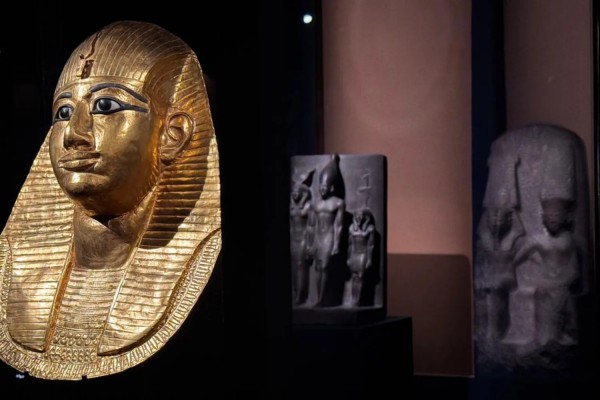  La mostra 'Tesori dei Faraoni' alle Scuderie del Quirinale