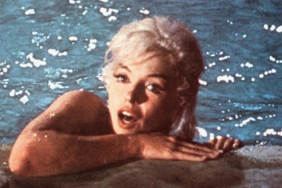 Marilyn Monroe in una scena del film "Tutto pu&ograve; succedere" (1962) 
