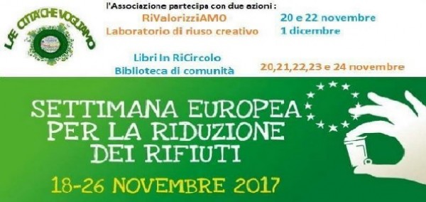 RiValorizziamo: doppia iniziativa dell&rsquo;associazione &laquo;Le citt&agrave; che vogliamo&raquo; di Taranto