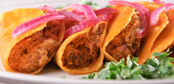 Tacos de cochinita pibil