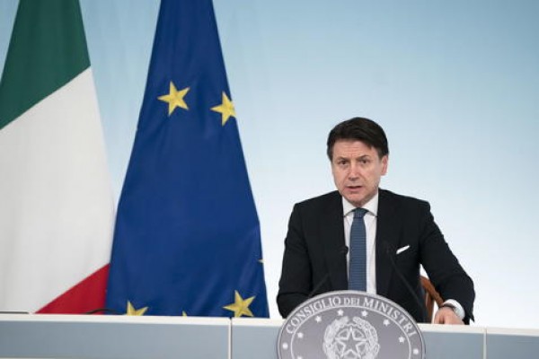 Italia Gobierno anuncia cuarentena total por coronavirus, toda Italia se convierte en un "&aacute;rea protegida"
