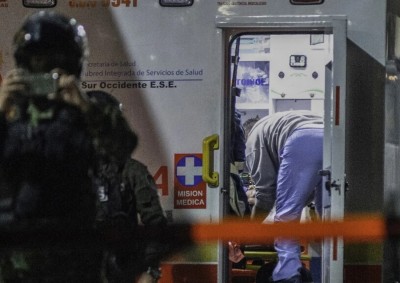  I primi soccorsi prestati a Miguel Uribe Turbay dopo l'attentato