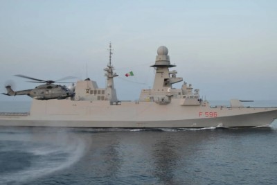 &Egrave; la fregata missilistica Federico Martinengo la nave della Marina militare italiana destinata all'area di Cipro,