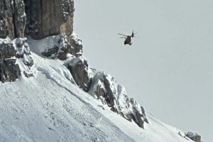 Ricerche degli sciaplinisti a Passo Giau