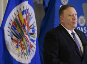 Pompeo ante la OEA: Hay m&aacute;s acciones en camino contra el r&eacute;gimen de Maduro